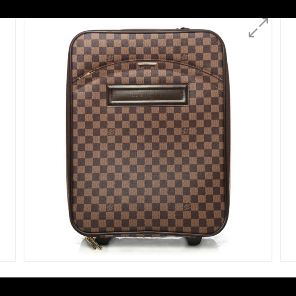Authentic Louis Vuitton pegase 45 damier ebene carry on